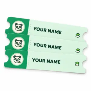 Personalized Name Tag Sticker