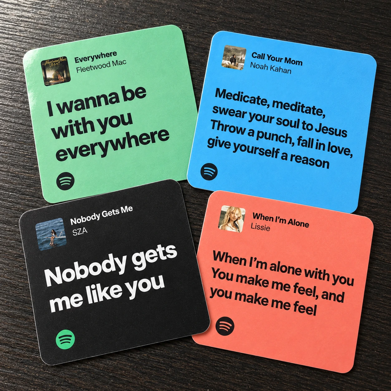 Personalized Lyrics Sticker Set - Image 3