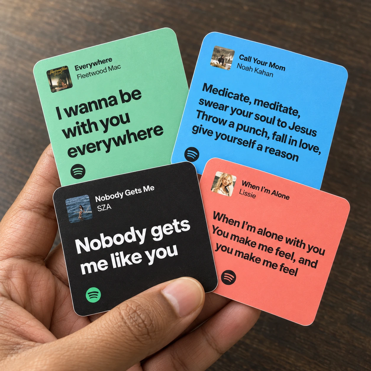 Personalized Lyrics Sticker Set - Image 4